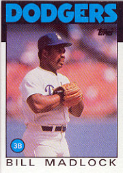 1986 Topps Baseball Cards      470     Bill Madlock